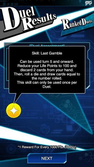 last gamble duel links|Last Gamble (Skill) .
